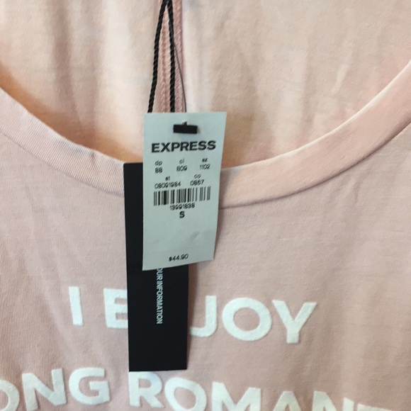 NWT Express pink and white shirt!! - Picture 4 of 6